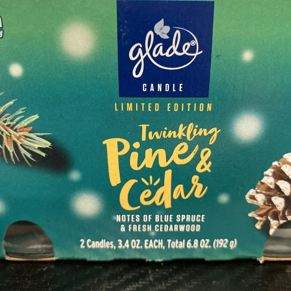 Glade candle jar